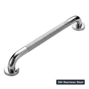 Maniglia di Sicurezza Dritta in Acciaio Inox 304, Montaggio a <span class=keywords><strong>Parete</strong></span>, Antiscivolo, <span class=keywords><strong>per</strong></span> Bagno, Doccia, Ospedale, Conforme ADA, <span class=keywords><strong>per</strong></span> Anziani e Disabili - Product Image 1