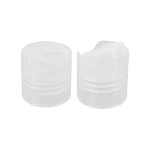 High Quality Plastic 24/410 Flip Top Disc Cap Sanitizer Bottles Dispensing Lids & Closures
