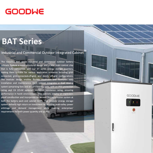 Batterie solaire intégrée extérieure <span class=keywords><strong>GOODWE</strong></span> haute densité énergétique, flexible <span class=keywords><strong>et</strong></span> évolutrice, 100 kWh, 110 kWh, pour usage industriel <span class=keywords><strong>et</strong></span> commercial - Product Image 3