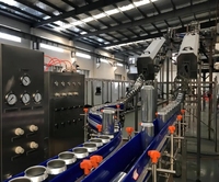 Machines à fabriquer des boissons gazeuses douces, machine de remplissage de canettes de boissons gazeuses pour bouteilles en aluminium