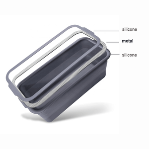 Moule à pain grillé pliable en métal renforcé et épaissi, grande capacité, boîte à glaçons - Product Image 3