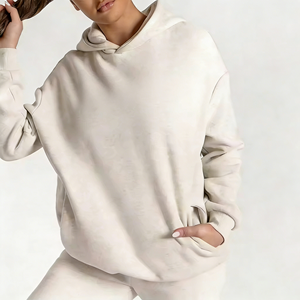 Sudadera con Capucha de Algodón de Primera Calidad, Fabricantes de Ropa, Sudadera Esencial para Hombre y Mujer, Sudadera Extra Grande con Logotipo Personalizado - Product Image 3