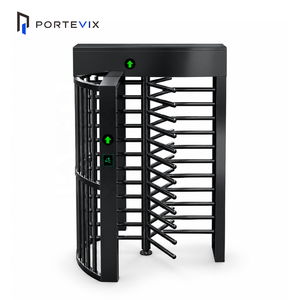 Torniquete Automático de Alta Resistencia y Altura Completa con Control de Acceso por Código QR y RFID, IP54, Bidireccional, para Entrada de Estadios y Comunidades - Product Image 1