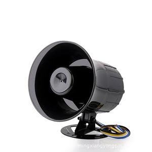 Altavoz coaxial de 12-80V para vehículo de ingeniería de autobús de coche, bocina de marcha atrás de voz de simulación de persona Real tres en uno - Product Image 5