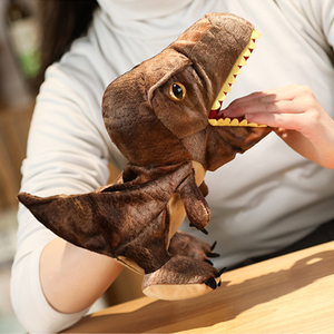 Pupazzo interattivo per cani e gatti con dinosauro pupazzo di peluche giocattolo genitore-bambino gioco di educazione precoce bambola di scena - Product Image 4