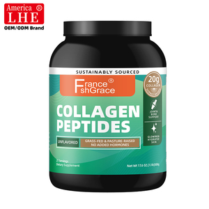 Fabricant de suppléments de peptides de collagène en gros, soutient la santé des articulations pour adultes, poudre de peptides de collagène 500g - Product Image 1