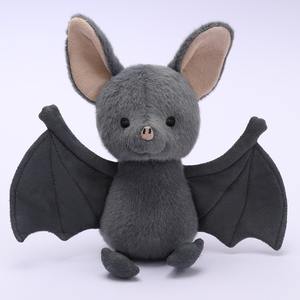 Nouvelle Peluche Corbeau Noir Jackdaw Super Douce en Coton Mignonne pour Fête d'Halloween Décoration Maison Personnalisation ODM - Product Image 2
