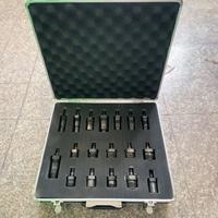 Kits de bouchons de test de buse d'injecteur de carburant diesel vidar doré pour CAT C7/C9 C12 C15 3512 3408 345E