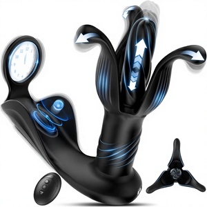 Masajeador de Próstata con Control Remoto por Aplicación, Impulsado por IA, con Bloqueo Anal, Tapón Anal para Mujeres y Hombres - Product Image 1