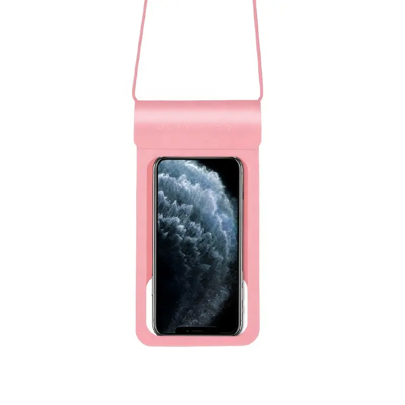 PUレザービジネススマートフォン防水携帯電話ポーチiphone用ドライバッグケースモバイルバッグケースビーチ防水ポーチ