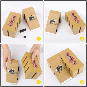 2 Waveboards, 2 vélos, mini skateboards, <span class=keywords><strong>kit</strong></span> de skatepark, pièces de rampe pour fingerboard, accessoires d'entraînement ultimes pour skatepark - Product Image 3