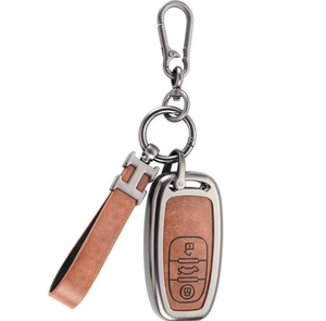 Custodia Protettiva per Chiavi Auto in Lega di Zinco, Design Lussuoso, Portatile, Senza Blocco del Segnale, per <span class=keywords><strong>Audi</strong></span> A3 A4 S3, MOQ Basso - Product Image 3