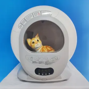 Produits intelligents pour animaux de compagnie Petkit Litière pour chat automatique avec contrôle par application Grand coffre-fort pour plusieurs chats avec déodorant anti-odeur