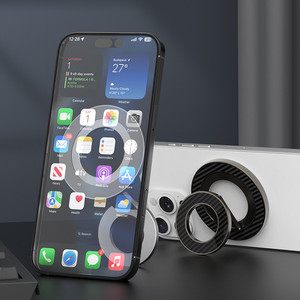 Thiết kế mới nhất có thể gập lại phòng tập thể dục hai mặt vòng từ tính bàn cầm tay điện thoại từ tính cho iPhone - Product Image 4