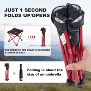 Silla Plegable Portátil de Alta Calidad para Niños y Adultos, Ideal para Campamento, Jardín, Senderismo, Pesca, Picnic y Relajación al Aire Libre - Product Image 4