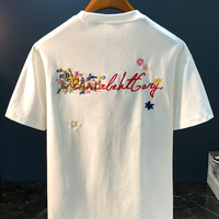 T-shirt en coton personnalisé respirant, écologique, anti-boulochage, décontracté, 230 GSM, pour femmes, épaules tombantes, surdimensionné