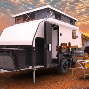 <span class=keywords><strong>Caravana</strong></span> Todoterreno de Lujo ECOCAMPER ECO-P13 de 13 pies <span class=keywords><strong>con</strong></span> Cocina y Ducha Externas - Product Image 1