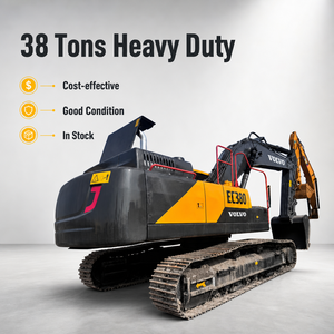 รถขุด Volvo EC380 สภาพดี รถขุดไฮดรอลิกขนาดใหญ่ 38 ตัน สำหรับงานก่อสร้างหนัก งานดินดิบ ราคาถูก - Product Image 1