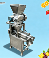 Machine voor het maken van vers, rauw fruit sap zonder warmtebewerking