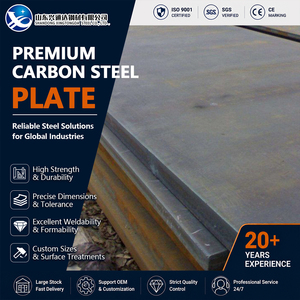 A572 SS400 SS400 Shot Blasted 6'x20' Annealed ASTM A572 ST37 Carbon Steel Plate for Mechanical Parts - Product Image 1