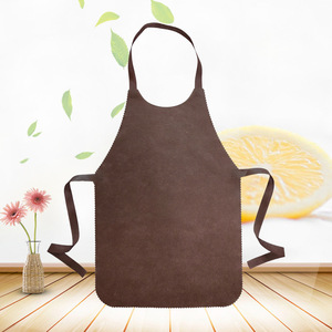 <span class=keywords><strong>Tablier</strong></span> <span class=keywords><strong>blanc</strong></span> jetable imperméable sans manches en non-tissé épaissi pour la cuisine d'Halloween pour femmes - Product Image 1