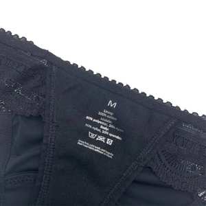 กางเกงในอนามัยแบบกันรั่ว ระบายอากาศได้ดี แต่งลูกไม้ สำหรับผู้หญิง ไซส์ XL 4 ชั้น ซึมซับประจำเดือน พร้อมช่องระบายอากาศ - Product Image 3