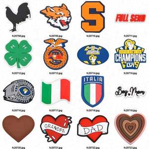 Abalorios para sandalias de verano, de PVC blando, con temática 'Black Girl Magic' (BGM), para zuecos, accesorios para mujer, personalizados y económicos - Product Image 4