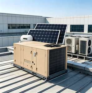 Sistema HVAC de Techo con Recuperación de Calor Industrial, Enfriado por Aire, DX, para Hospitales y Hoteles - RunTai - Product Image 2