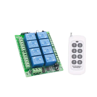 Télécommande RF à code d'apprentissage à 4 boutons, ABS, universelle, maison intelligente, ouvre-porte de garage automatique, batterie rechargeable, portée de 60 m