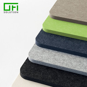 Panneau acoustique en feutre PET, 24mm, 100% fibres de Polyester, tableau de bord, panneau acoustique en feutre, insonorisé, Standard eu/us - Product Image 2
