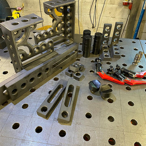 Mire <span class=keywords><strong>como</strong></span> los robots soldan en este sistema de mesa de soldadura 3D de hierro fundido de alta resistencia - Product Image 6