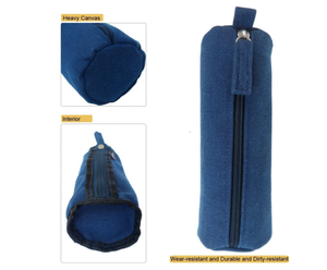 Gelory Nhà Sản Xuất Chuyên Nghiệp Nhiều Màu Vải Văn Phòng Phẩm Xách Tay Đơn Giản Bút Túi Pouch Thực Tế Bền Dây Kéo Bút Chì Trường Hợp - Product Image 2