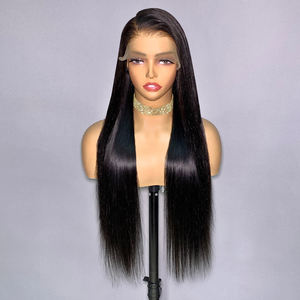 Per Plucked 7x6 HD <span class=keywords><strong>Swiss</strong></span> Lace Double Drawn Glueless 7x6 HD Lace Cheveux humains bruts Perruque sans colle Cheveux vietnamiens - Product Image 6