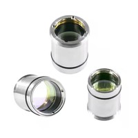 Lentille de collimation D32 F100 de haute qualité, avec support, adaptée à la tête de découpe laser à fibre BOCI BLT310