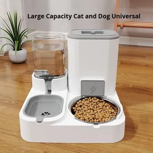 2L grande capacità a secco di separazione automatica intelligente per animali domestici e ciotola per erogatori d'acqua per cani e Cata - Product Image 4