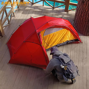 <span class=keywords><strong>Tenda</strong></span> da Backpacking Ultraleggera per 1 Persona, 1.55KG, con Pali in Alluminio, Nylon 15D 20D, Rivestimento in Silicone su Due Lati, Antistrappo e Impermeabile - Product Image 2