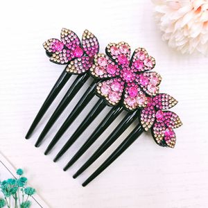 <span class=keywords><strong>Barrette</strong></span> à <span class=keywords><strong>cheveux</strong></span> de luxe en forme de fleur, avec strass et cristaux, <span class=keywords><strong>peigne</strong></span> à <span class=keywords><strong>cheveux</strong></span> de mariage pour mariée - Product Image 3