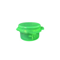 Boîtes en plastique à couvercle rabattable en PP de différentes couleurs 1G 3G 5G 10G