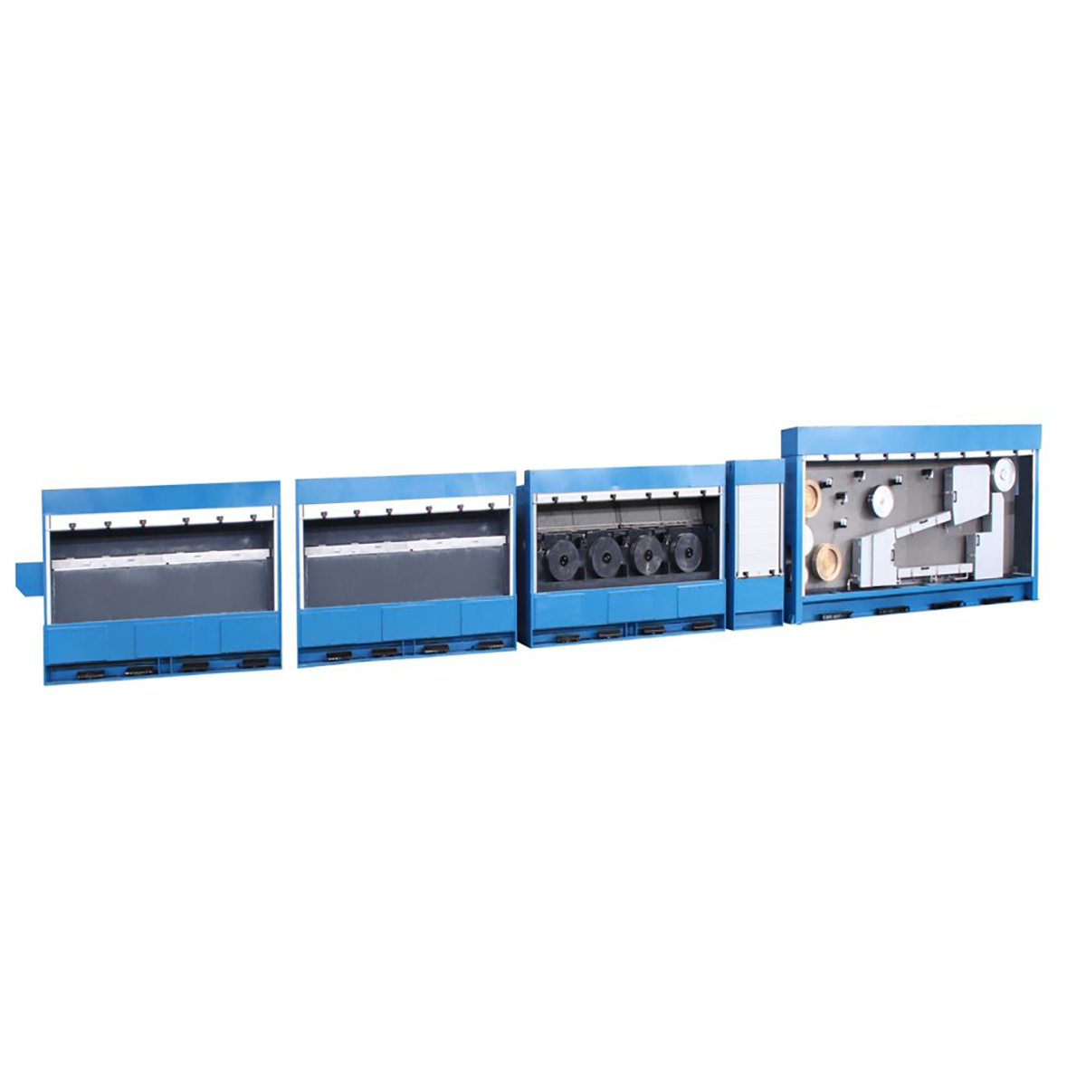 Full Immersion Horizontal Type RBD Machine Brainpower Micromotor Drive Copper Rod Drawing Production Equipment
