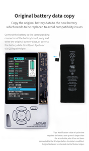 Qianli Apollo 6 en 1, appareil multifonctionnel de restauration et de détection pour <span class=keywords><strong>iPhone</strong></span> <span class=keywords><strong>7</strong></span>-11Pro Max, réparation de la tonalité réelle, de la <span class=keywords><strong>batterie</strong></span>, du casque, de la bande de base - Product Image 4