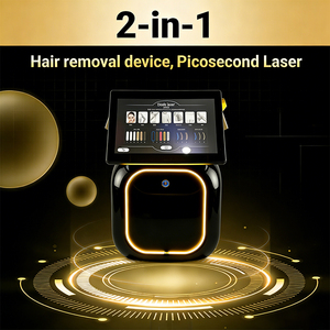 เครื่องกำจัดขนด้วยเลเซอร์ไดโอด 2-in-1 พร้อมเครื่องลบรอยสักด้วยเลเซอร์พิโคเซคันด์ ระบบทำความเย็นกำจัดขน 3000W แบบพกพา - Product Image 3