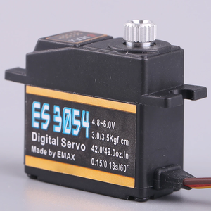 Servo Digital RC Oficial EMAX ES3054 de 17g con Engranaje Metálico, 3.5kg, 0.13s, 23T para Avión, Helicóptero, Robot, Barco RC - Product Image 1