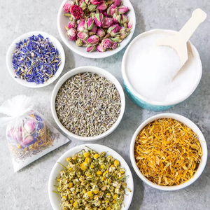 Bio-Spa Entspannende Rosen-Zitronen-Rosmarin Kräuter-Badeteebeutel mit Badesalz, Himalaya-Salzen und Epsom-Salzen für Badewannen - Product Image 6