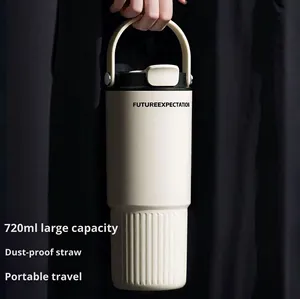 Magnate 316 in acciaio inox grande 1500ml portatile Thermos tazza di Design moderno con doppie cannucce per bevande calde <span class=keywords><strong>e</strong></span> <span class=keywords><strong>acqua</strong></span> - Product Image 6