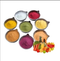 Poudre d'extrait de fruits personnalisable (myrtille, fraise) de qualité alimentaire, emballage en conserve, couleurs personnalisées pour compléments vitaminiques complexes