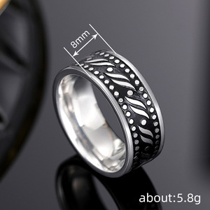Elegante Anello Minimalista in Stile Britannico, Design Unisex, Gioiello di Moda per Donna, Uso Quotidiano, Regalo Chic - Product Image 3