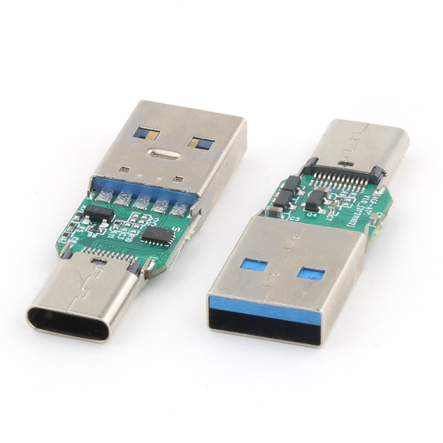 USB To Type C Adapter L=37.7MM,10Gbps USB 3.1 C Female TO USB 3.0 A Male Adapter