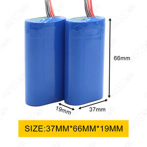 Индивидуальные 18650 1S 2P 3,7 V литий-ионный аккумулятор <span class=keywords><strong>6700</strong></span> mAh 18650 Аккумулятор для фонарика - Product Image 5