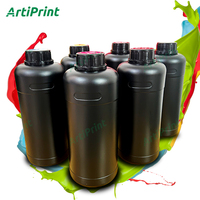 Artiprint Low Odor AB Film Dédié Neutre UV Durcissement Encre pour UV Crystal Label XP600 I3200 Series Roll-to-Roll Imprimante Nouveau DX7