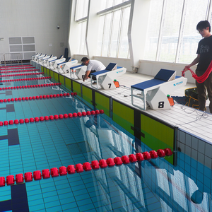 Standard-Schwimmbad-Startblock - Langlebige Wettkampfqualität Startplattform für Schwimmbäder - Product Image 2